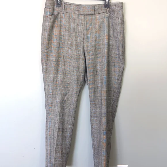 Brooks Brothers 346 Caroline Fit, 100% wool, Plaid Pants, sz 14. - Picture 2 of 5
